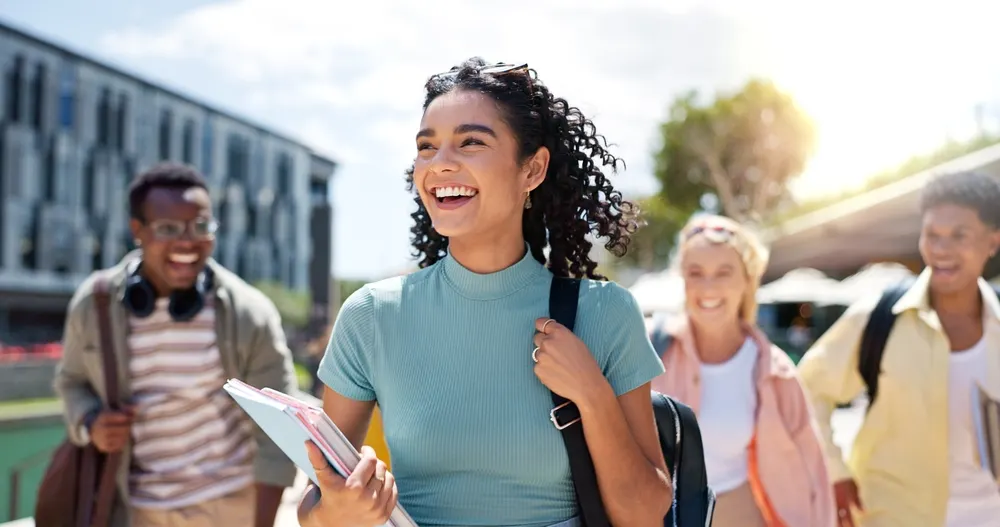 College students studying and planning their education